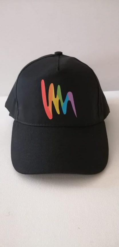 RAINBOW SQUIGGLE CAP