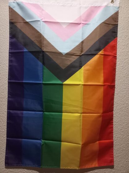 PROGRESS RAINBOW FLAG